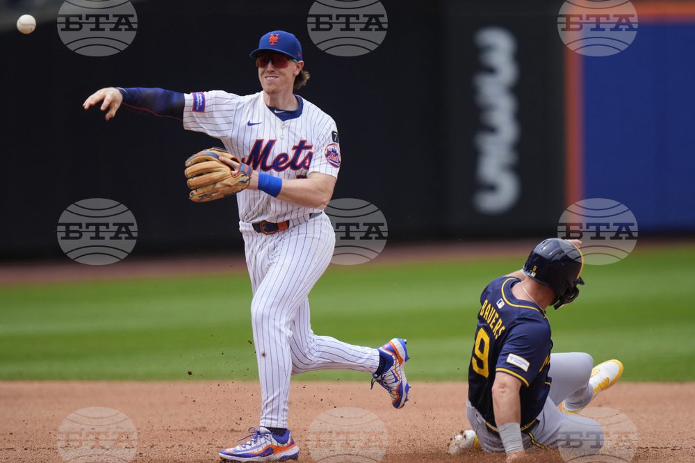 Brewers Mets Baseball