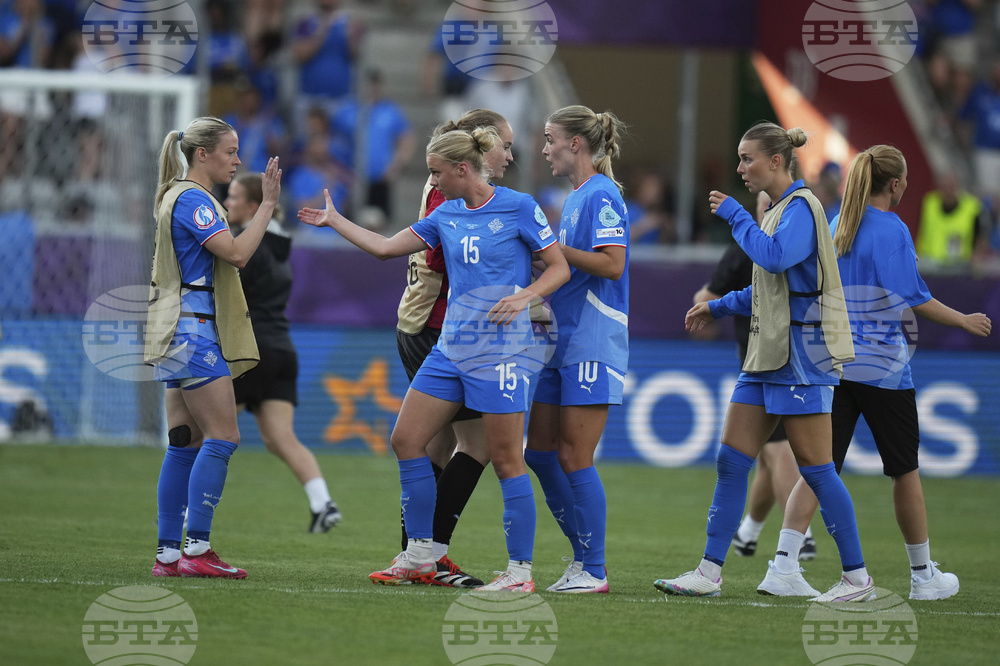 Euro 2025 Iceland Finland Soccer