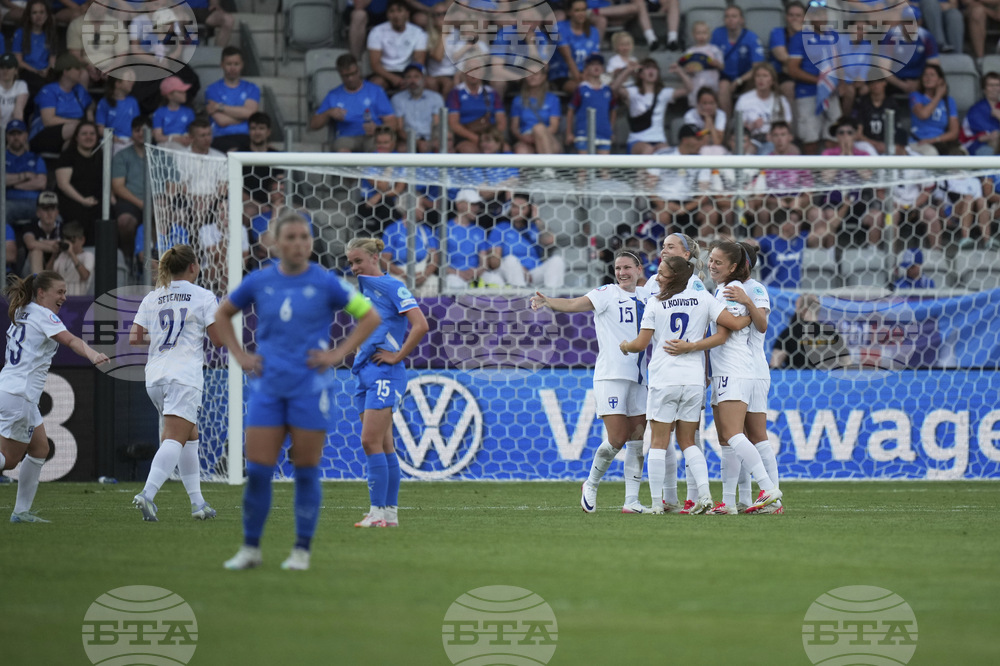 Euro 2025 Iceland Finland Soccer