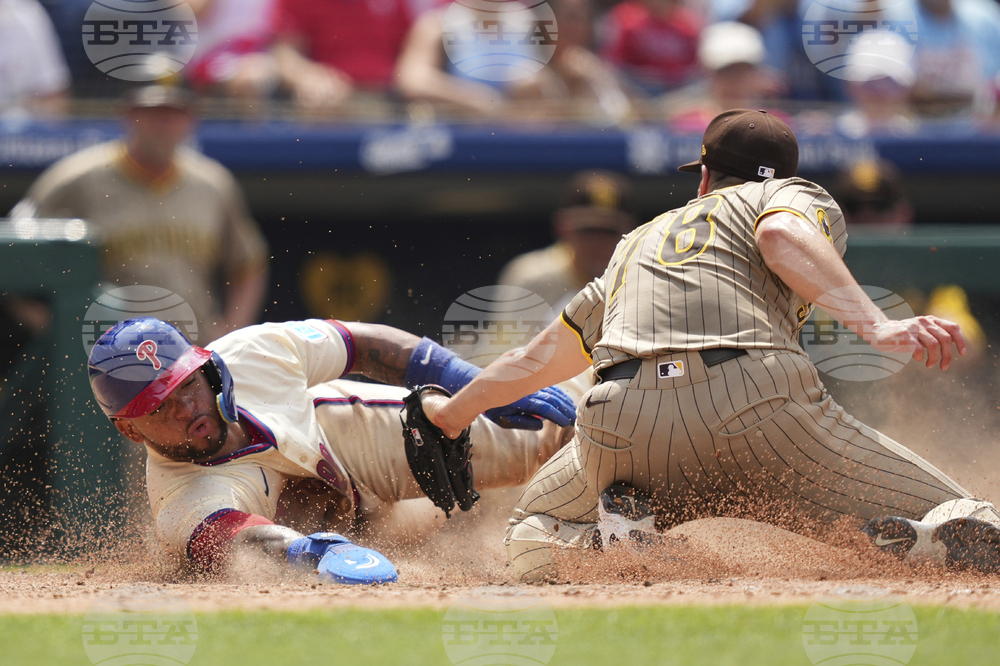 Padres Phillies Baseball