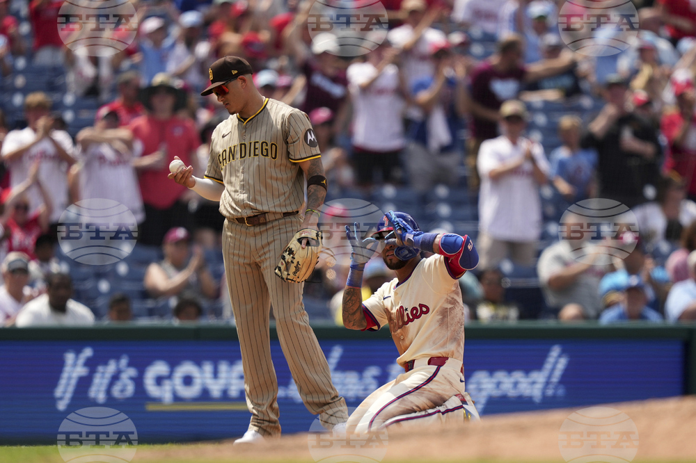 Padres Phillies Baseball