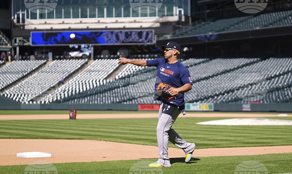 Astros Rockies Baseball