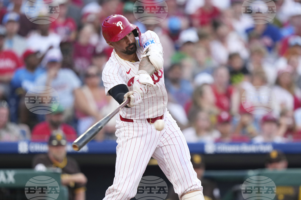Padres Phillies Baseball