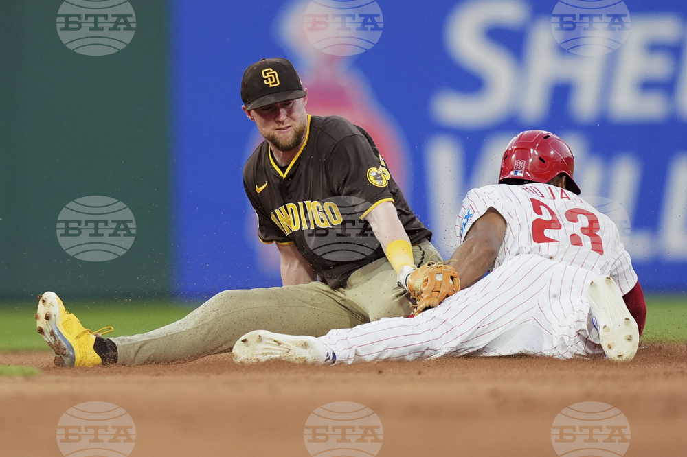 Padres Phillies Baseball