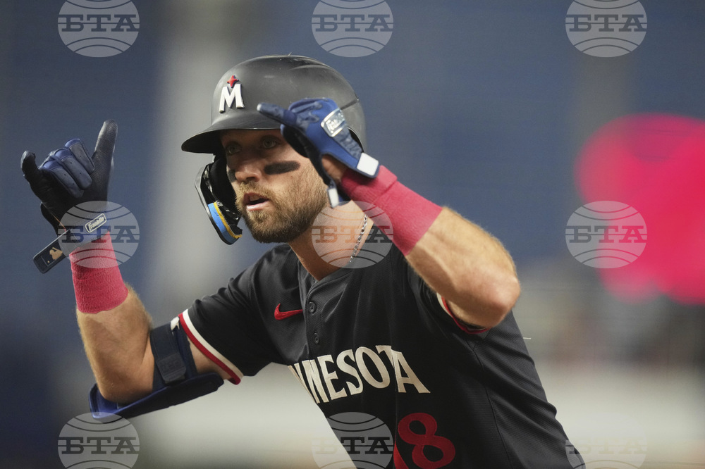 Twins Marlins Baseball
