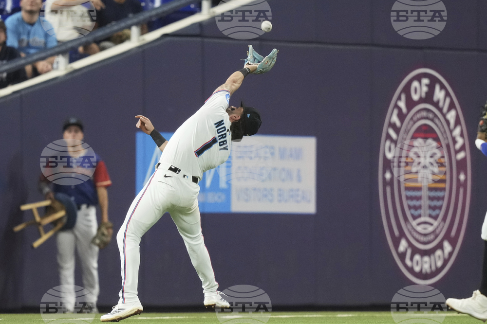 Twins Marlins Baseball