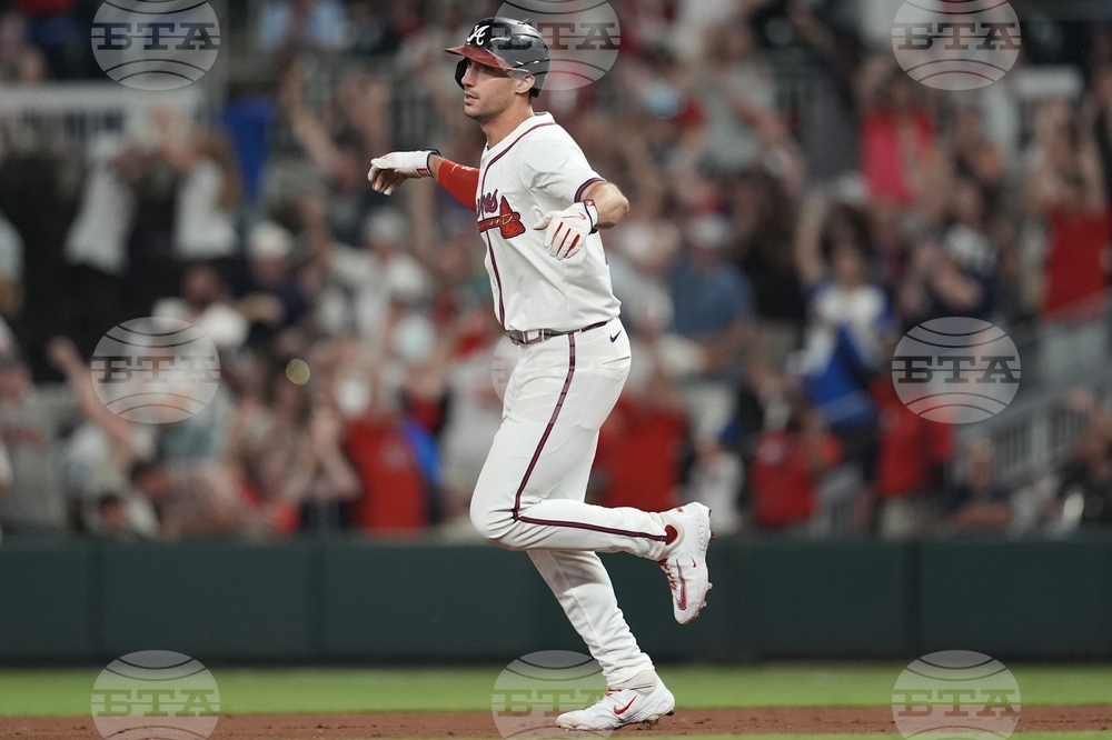Angels Braves Baseball