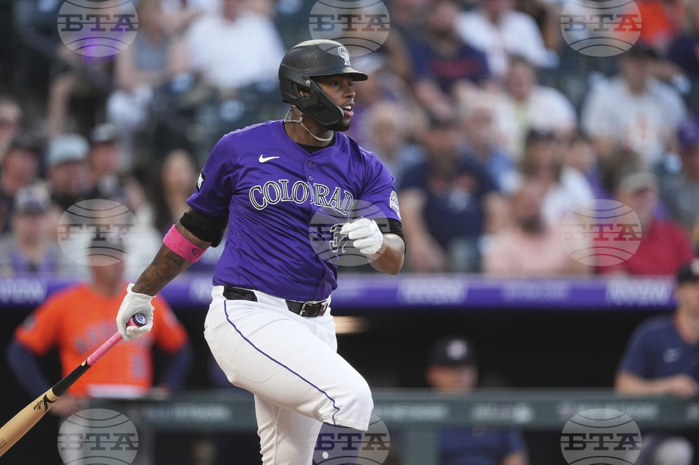 Astros Rockies Baseball