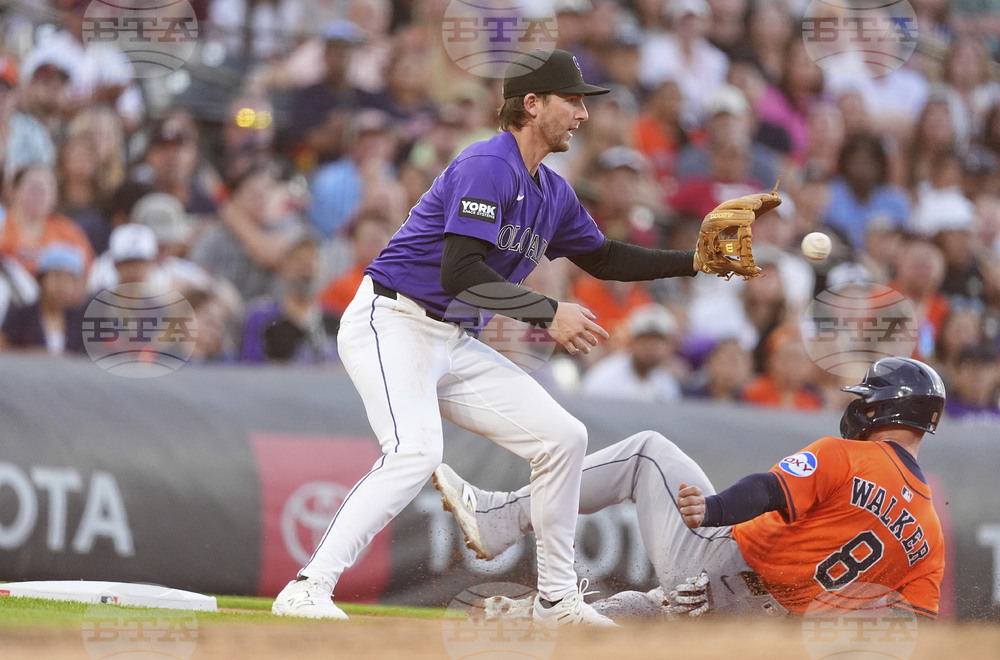 Astros Rockies Baseball