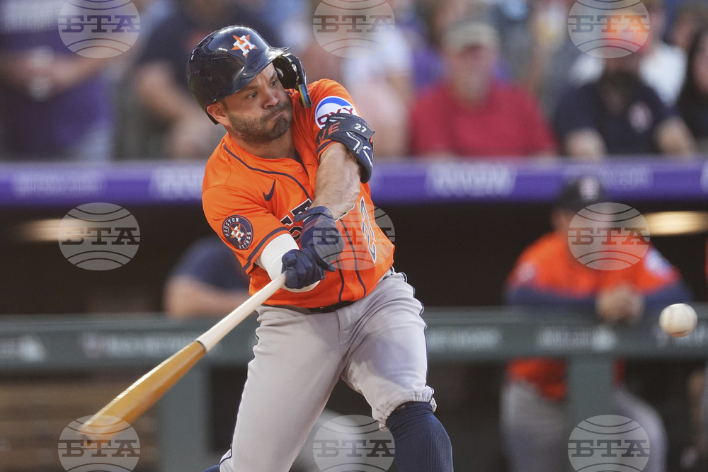 Astros Rockies Baseball