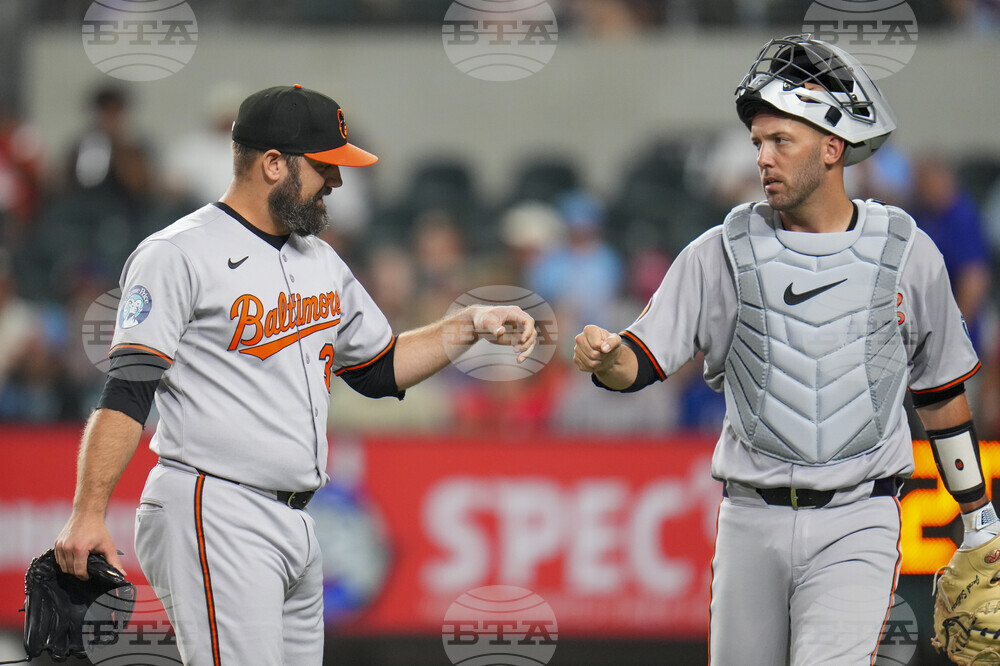 Orioles Rangers Baseball
