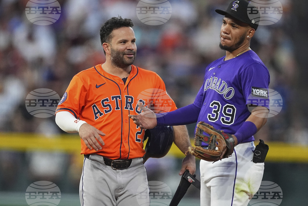 Astros Rockies Baseball