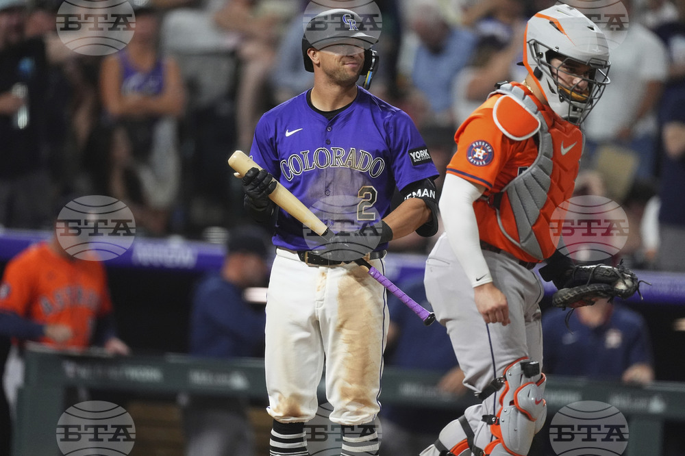 Astros Rockies Baseball