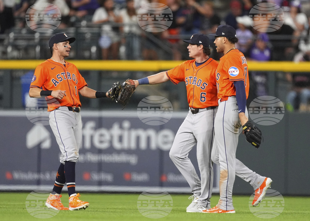 Astros Rockies Baseball