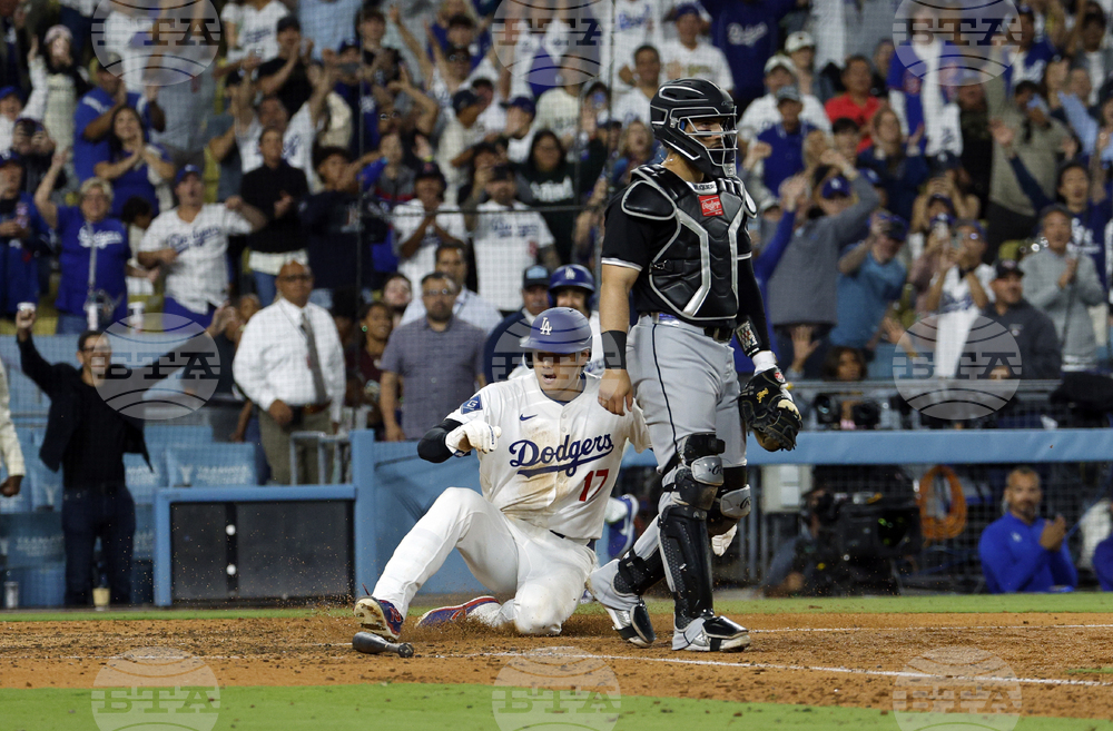 White Sox Dodgers Baseball