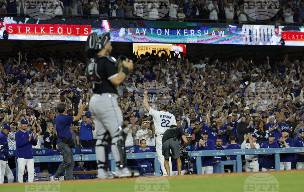 White Sox Dodgers Baseball