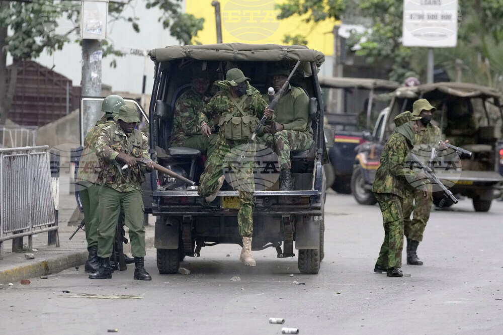 CORRECTION Kenya Police Shooting