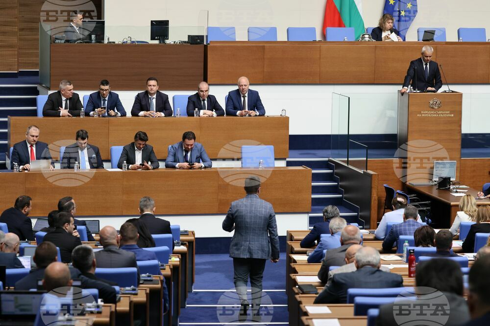 Гласуването на третия вот на недоверие към кабинета "Желязков" ще бъде утре