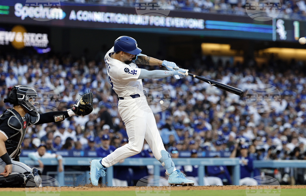 White Sox Dodgers Baseball