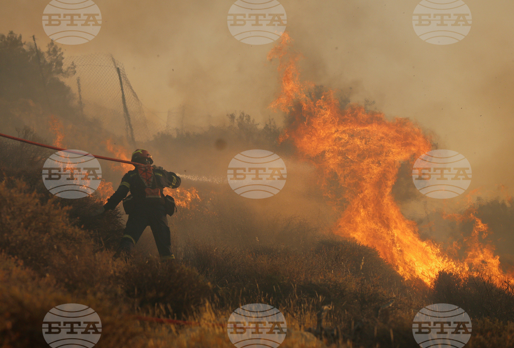 Greece Crete Wildfires