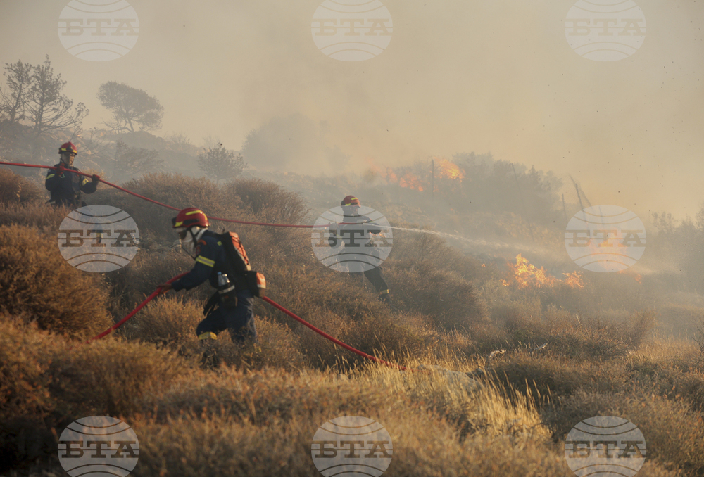 Greece Crete Wildfires