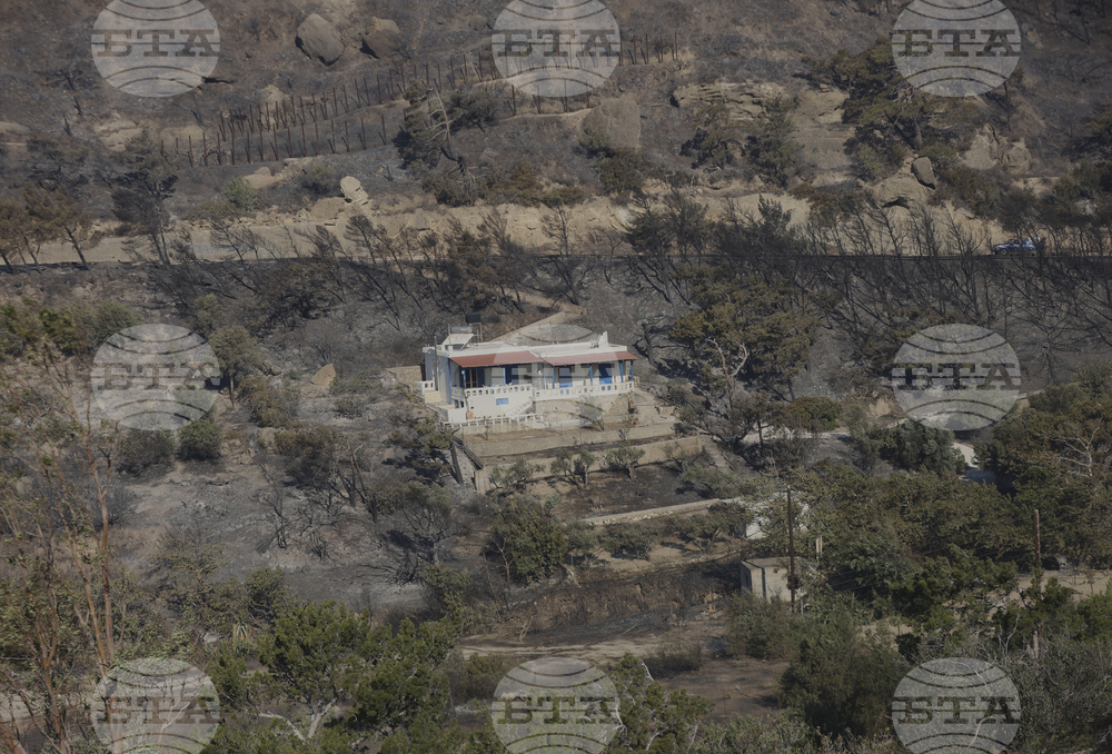 Greece Crete Wildfires