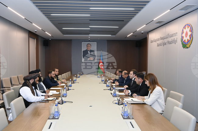 АЗЕРТАДЖ: Обсъдено е сътрудничеството между Азербайджан и Афганистан