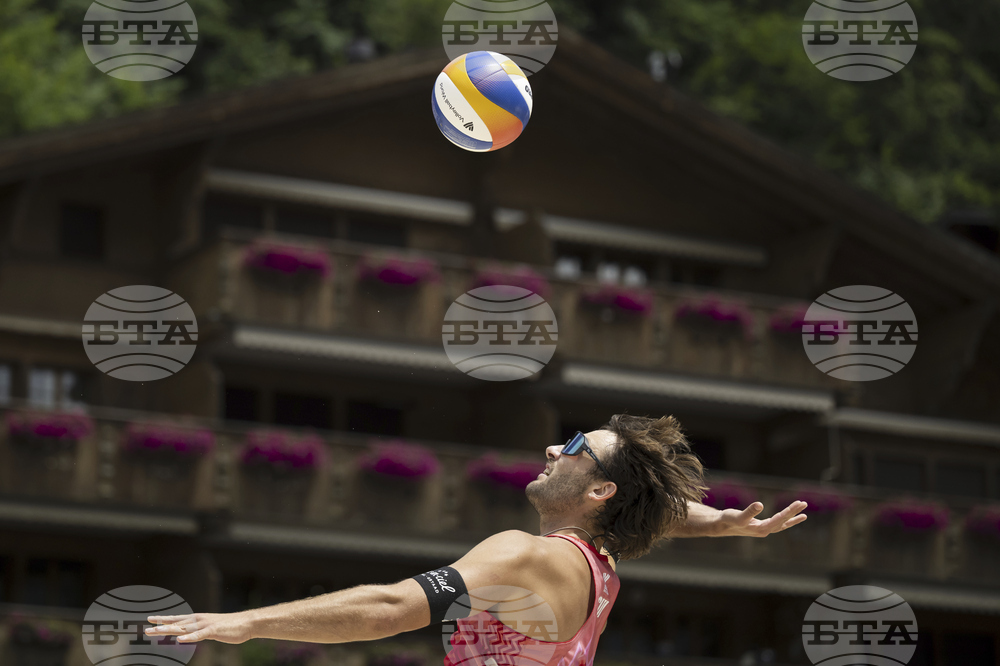 Switzerland Brazil Beach Volleyball