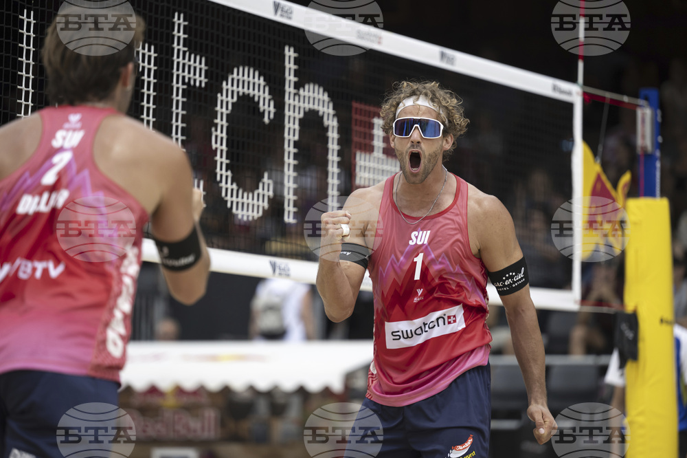 Switzerland Brazil Beach Volleyball