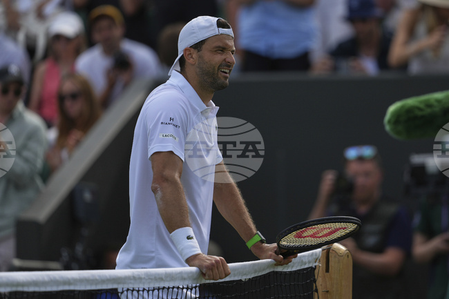 Григор Димитров остана на 20-о място в световната ранглиста по тенис 