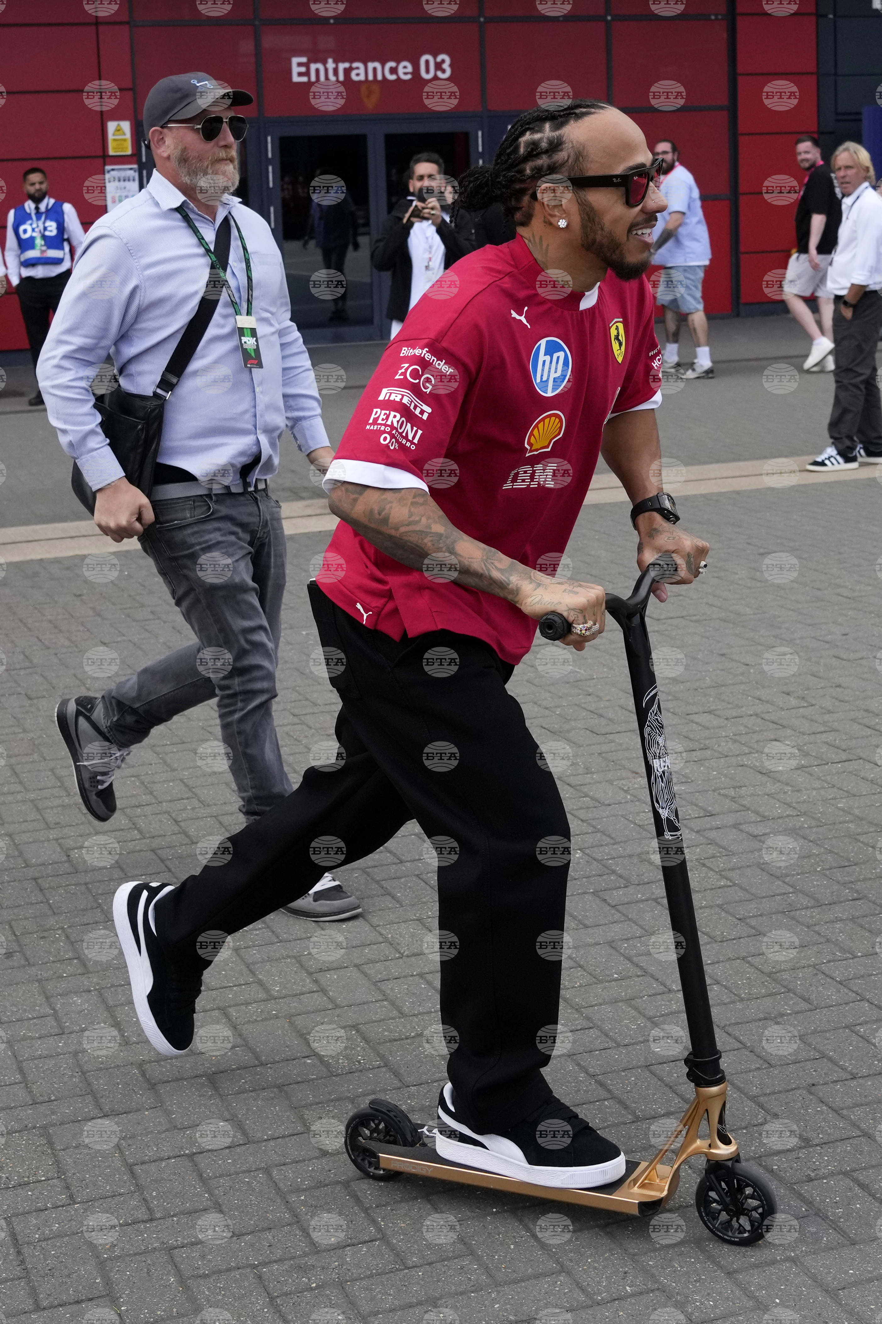 Britain F1 GP Auto Racing