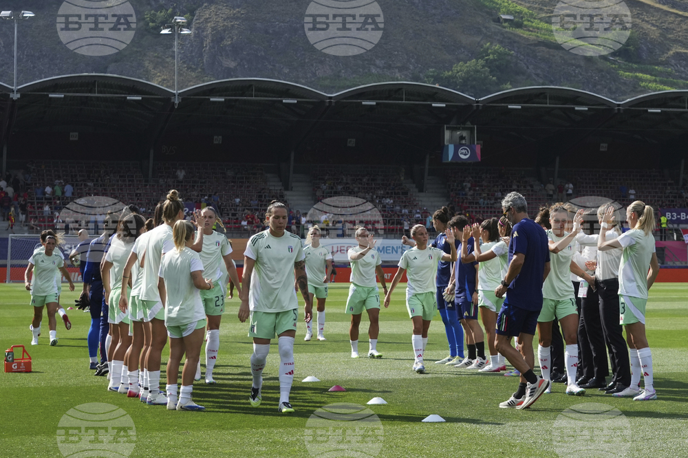Euro 2025 Belgium Italy Soccer