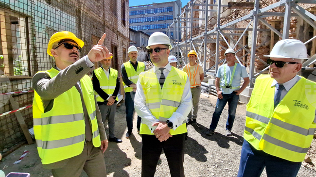 Завършиха работите по обезопасяване на сградата на Солаковия хан в Букурещ