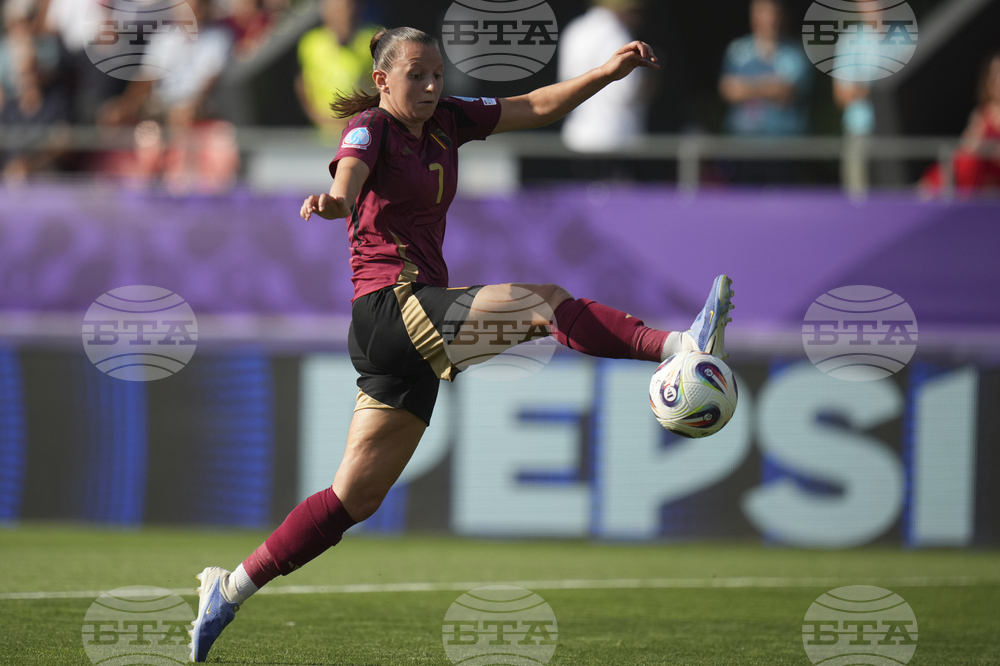 Euro 2025 Belgium Italy Soccer