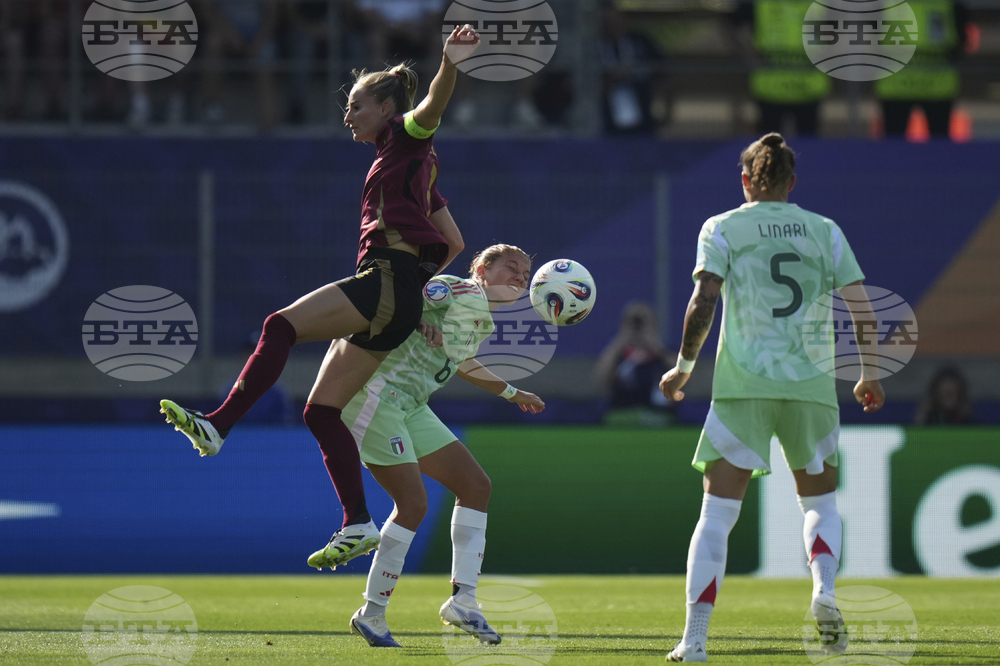 Euro 2025 Belgium Italy Soccer
