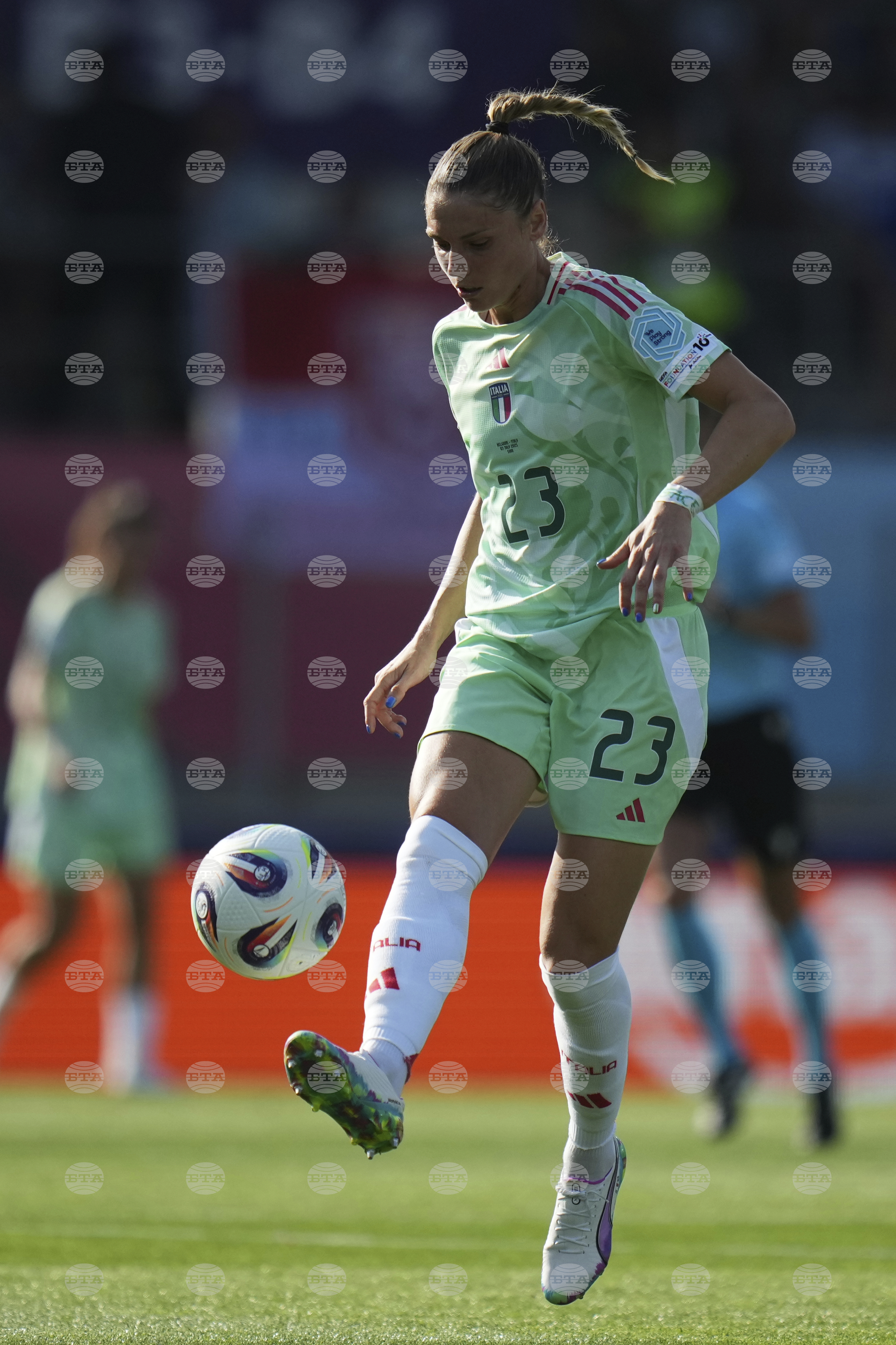 Euro 2025 Belgium Italy Soccer
