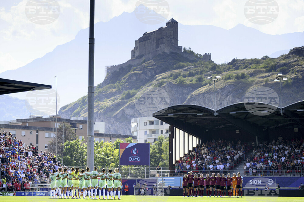 Euro 2025 Belgium Italy Soccer