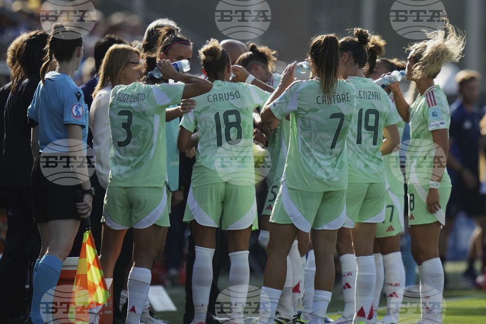 Euro 2025 Belgium Italy Soccer