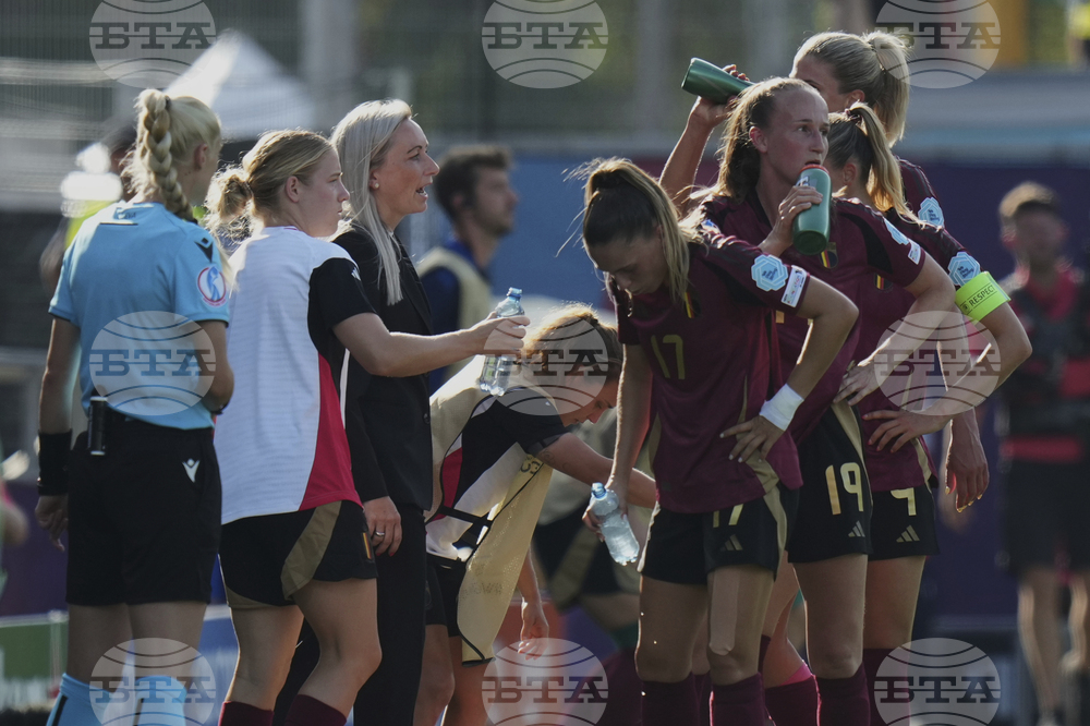 Euro 2025 Belgium Italy Soccer