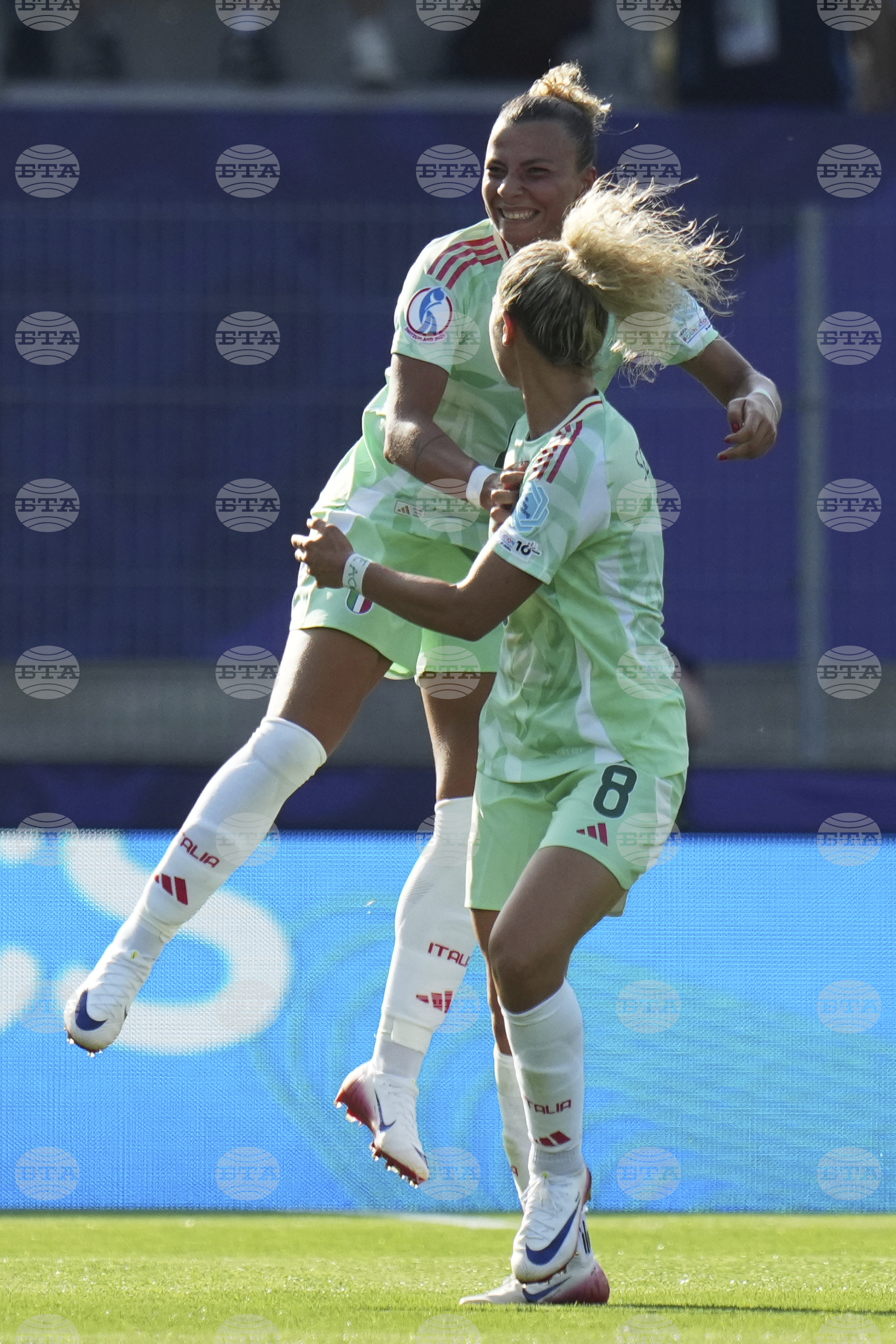 Euro 2025 Belgium Italy Soccer