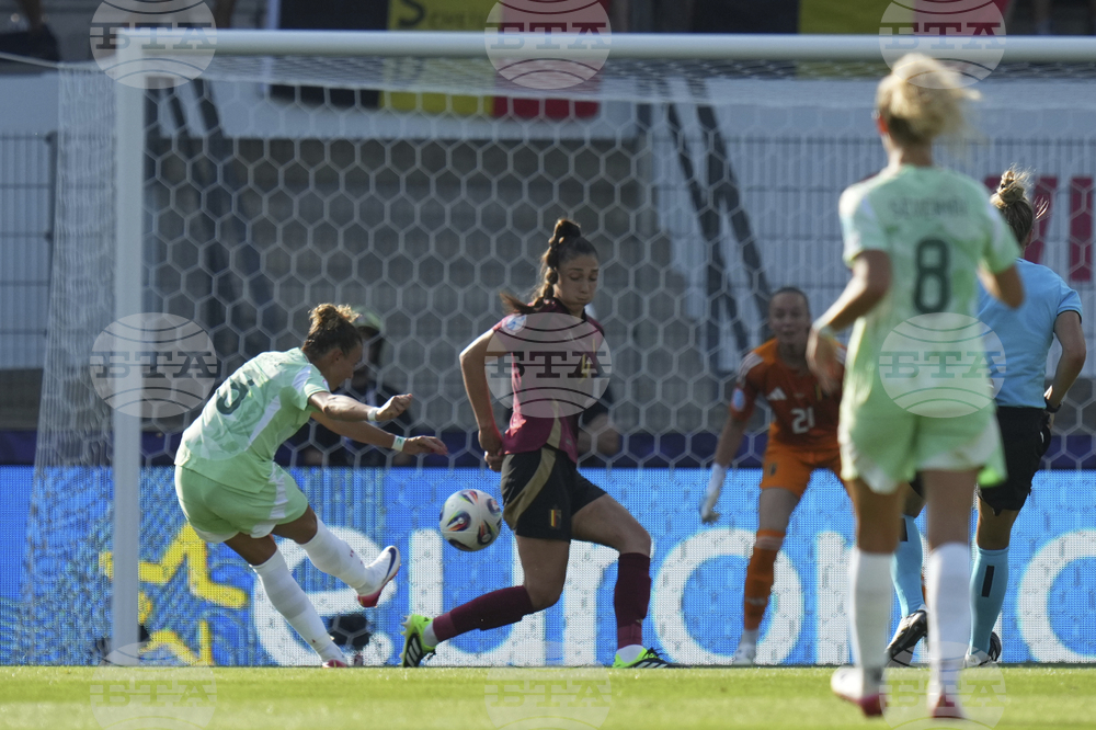 Euro 2025 Belgium Italy Soccer