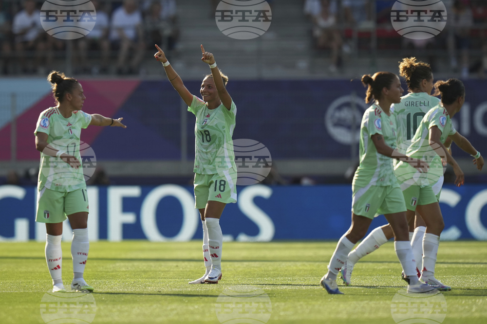 Euro 2025 Belgium Italy Soccer
