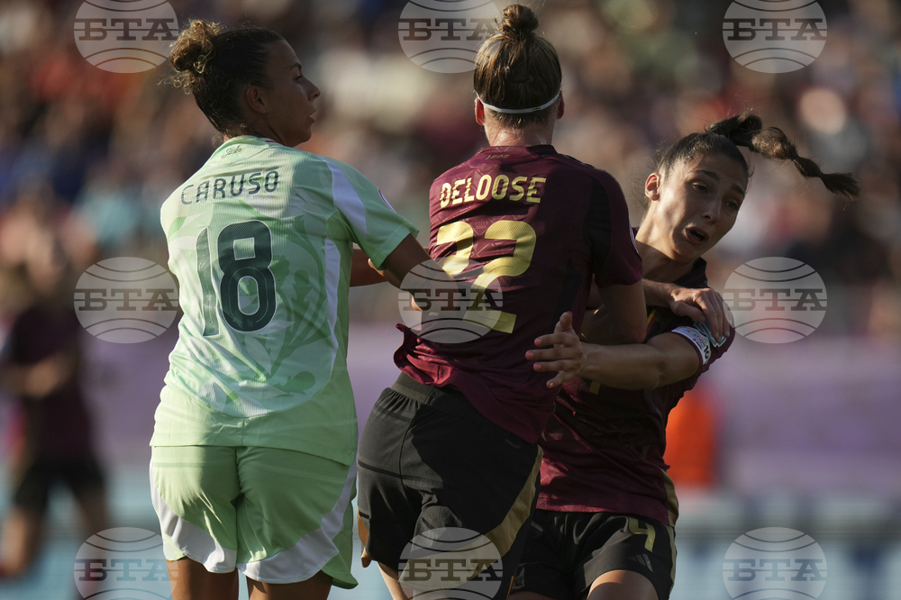 Euro 2025 Belgium Italy Soccer