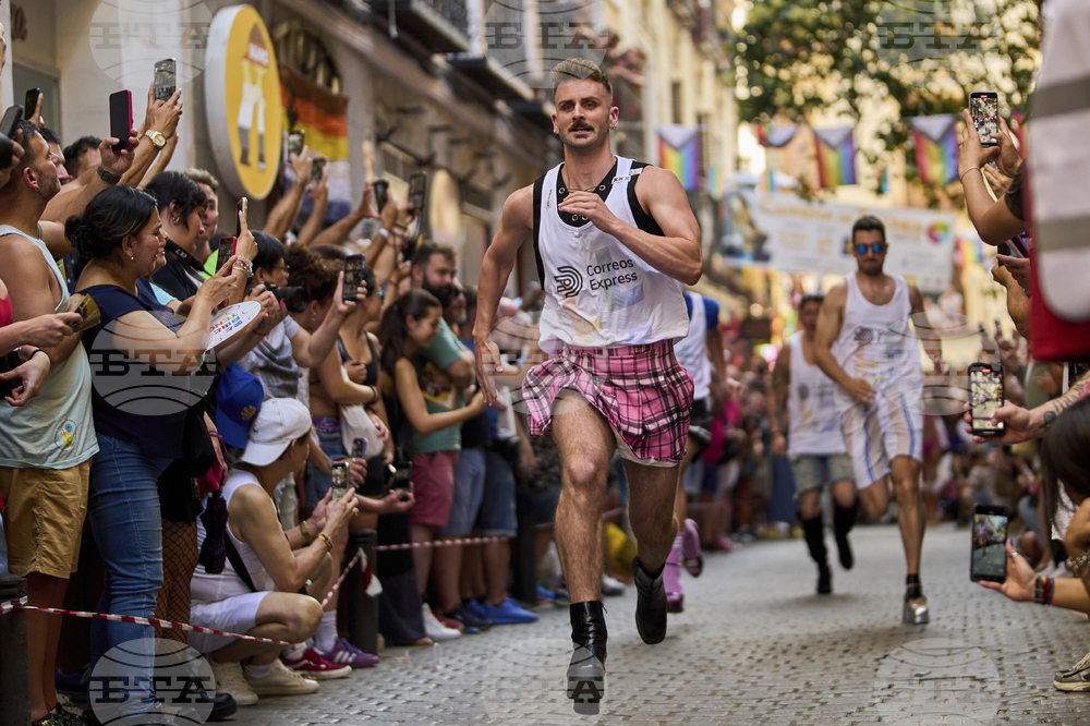 Spain Pride High Heels Race