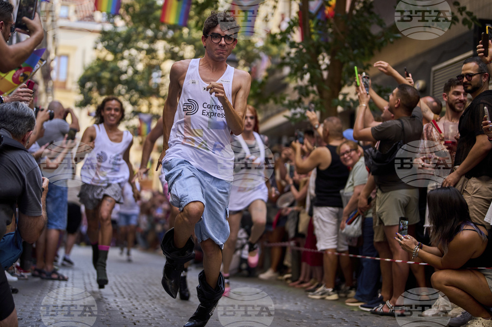 Spain Pride High Heels Race