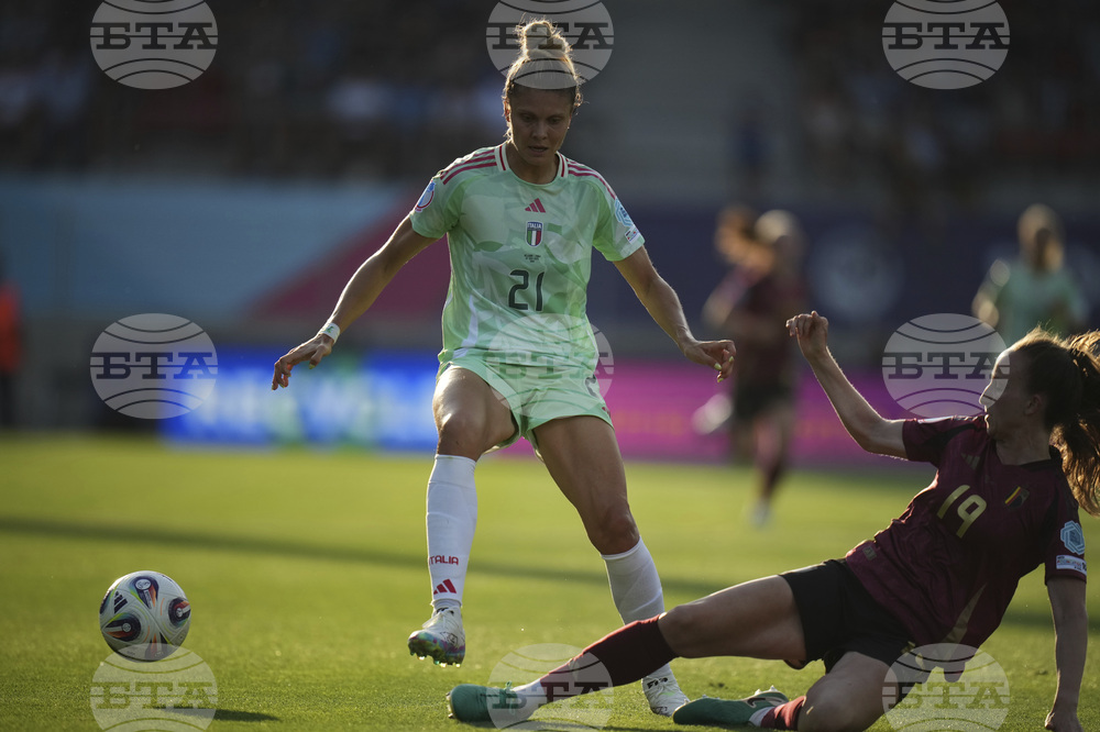 Euro 2025 Belgium Italy Soccer