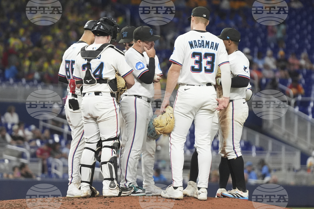 Twins Marlins Baseball