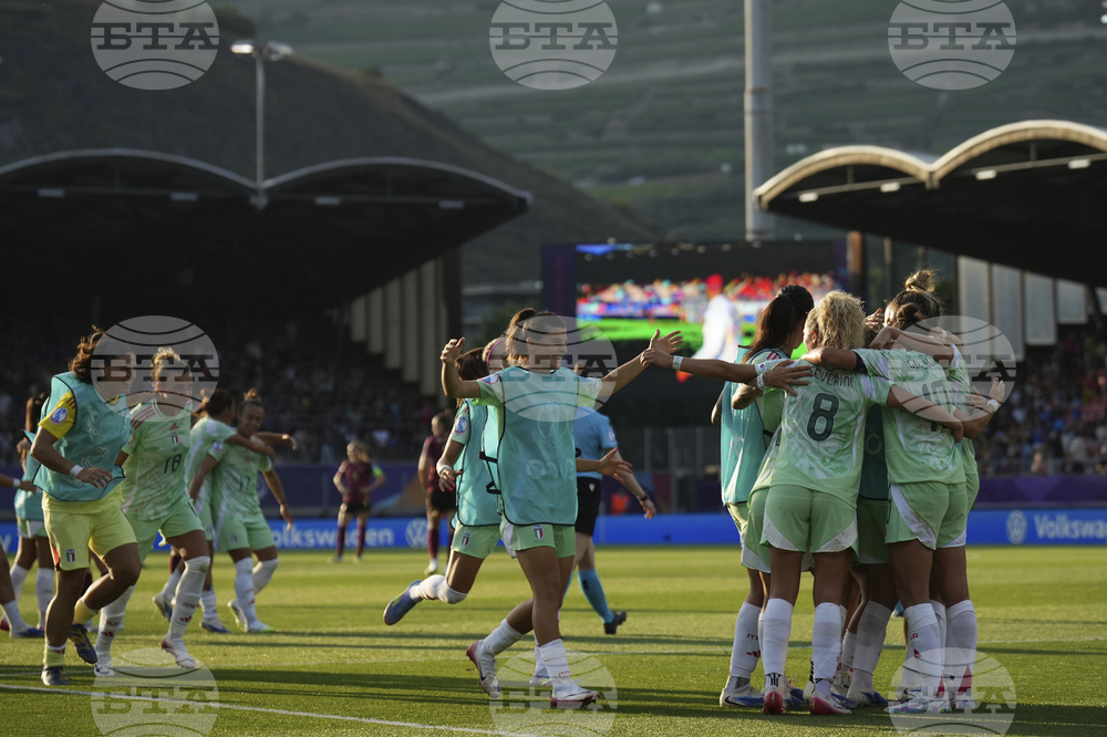 Euro 2025 Belgium Italy Soccer
