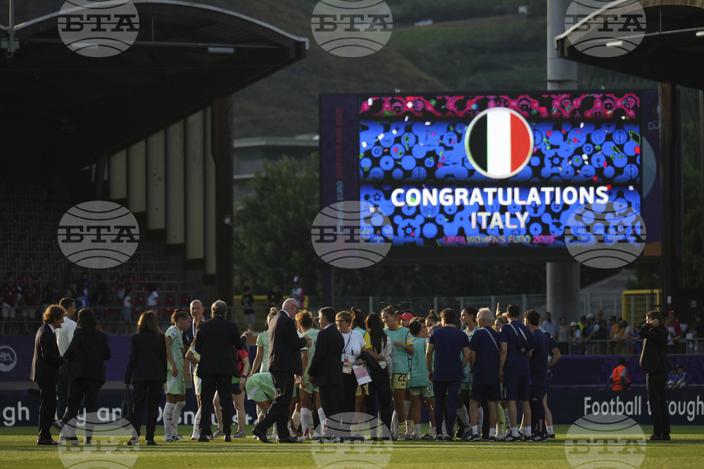 Euro 2025 Belgium Italy Soccer