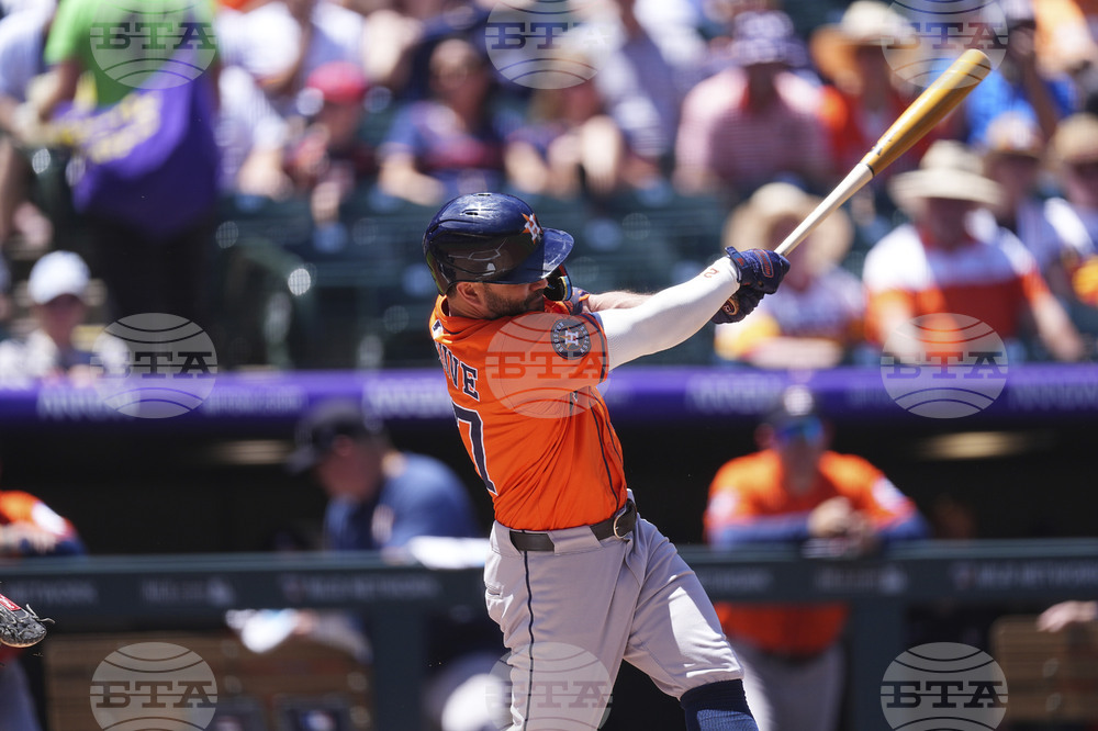 Astros Rockies Baseball